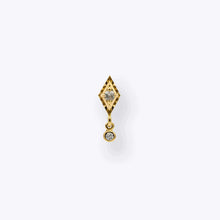 Load image into Gallery viewer, Dyna Drop Threadless End (Various Gems)