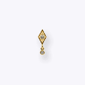 Dyna Drop Threadless End (Various Gems)