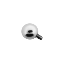 Load image into Gallery viewer, Titanium Ball 14G Threaded End