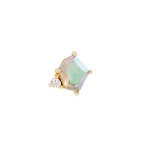 Elicit Mercury Mist Topaz Threadless End
