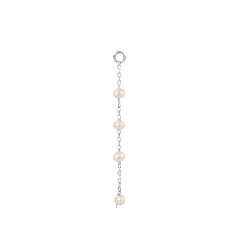 4 Bead Pearl Charm