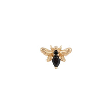 Load image into Gallery viewer, Bee Chic Black Spinel Threadless End