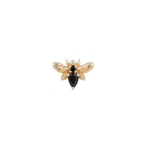 Bee Chic Black Spinel Threadless End