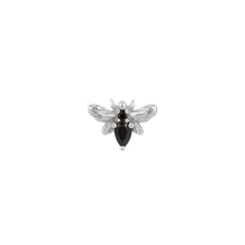 Load image into Gallery viewer, Bee Chic Black Spinel Threadless End