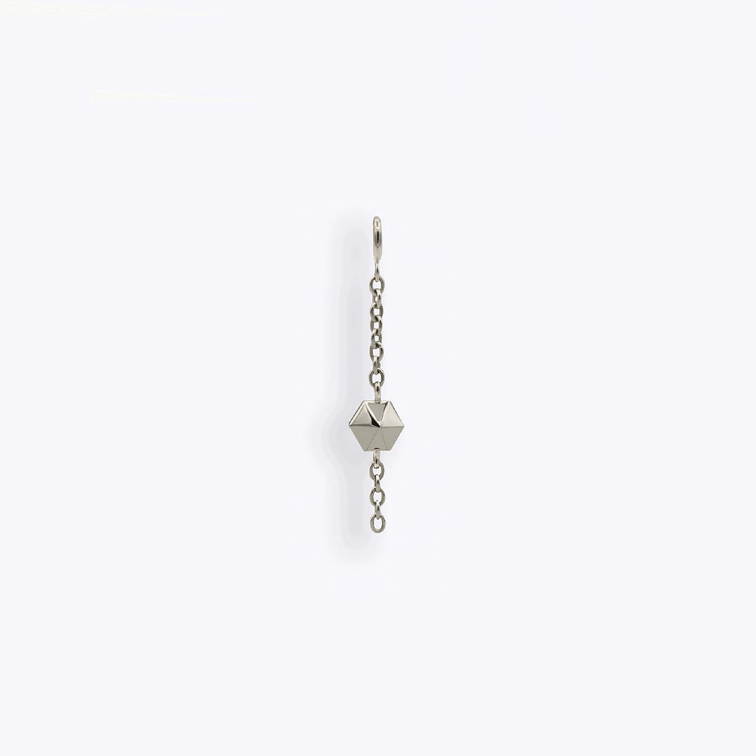 Hex Stud Orbit Charm
