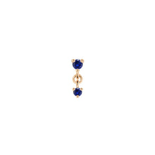 Load image into Gallery viewer, Cascade 2 - Faceted Gemstone Threadless End (Various Gems and Sizes)