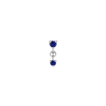 Load image into Gallery viewer, Cascade 2 - Faceted Gemstone Threadless End (Various Gems and Sizes)