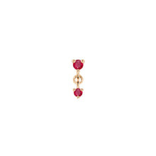 Load image into Gallery viewer, Cascade 2 - Faceted Gemstone Threadless End (Various Gems and Sizes)