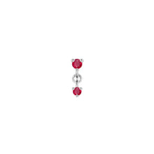 Load image into Gallery viewer, Cascade 2 - Faceted Gemstone Threadless End (Various Gems and Sizes)