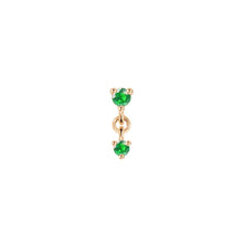 Load image into Gallery viewer, Cascade 2 - Faceted Gemstone Threadless End (Various Gems and Sizes)
