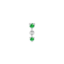 Load image into Gallery viewer, Cascade 2 - Faceted Gemstone Threadless End (Various Gems and Sizes)