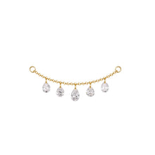 Load image into Gallery viewer, Versailles Pear Drape Chain