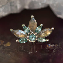 Load image into Gallery viewer, Starling 11mm 16G Threaded End (Various Stones)