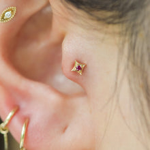 Load image into Gallery viewer, Zara Threadless End (Various Faceted Gems)