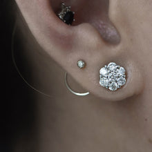 Load image into Gallery viewer, Diamond Ear Nut
