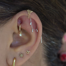 Load image into Gallery viewer, Dripping Marquise Gold Beads and Jump Ring Threader