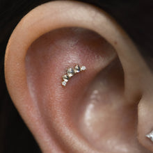 Load image into Gallery viewer, Arch - Annette Threadless End (Various Gems)