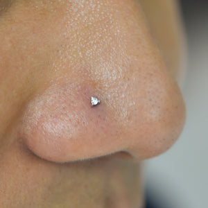 Gia 3 Prong Diamond Threadless End