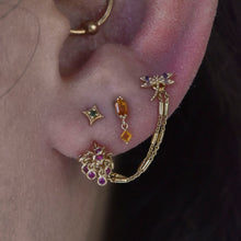 Load image into Gallery viewer, Zara Threadless End (Various Faceted Gems)