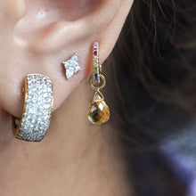 Load image into Gallery viewer, Solid Gold Citrine Briolette Charm