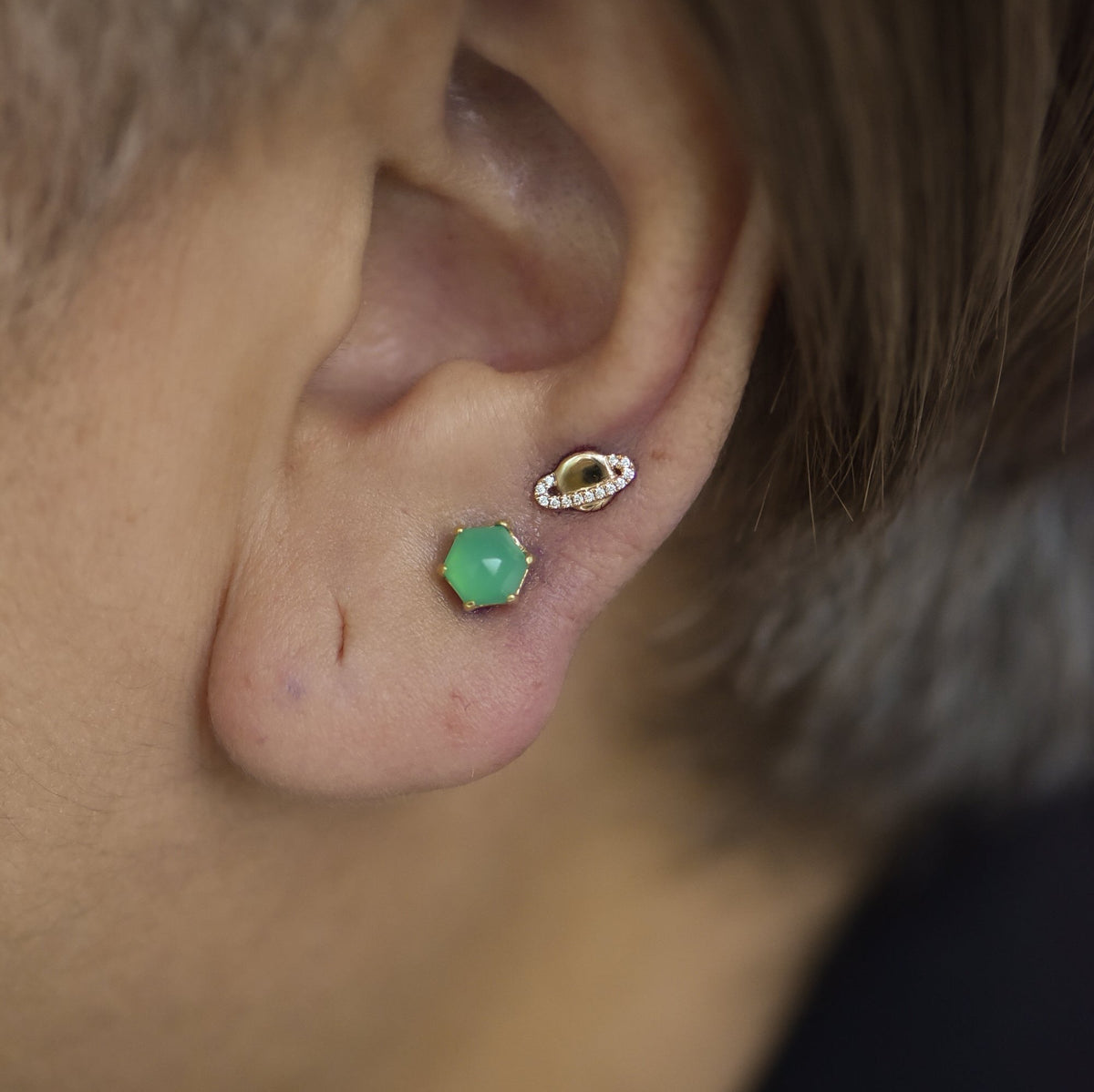 Family Ghost Threadless End – Piercing Day Studio