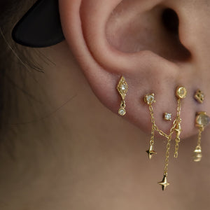 Dyna Drop Threadless End (Various Gems)
