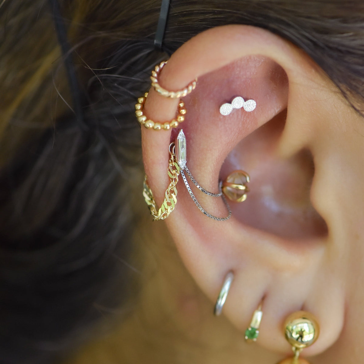 Ember Diamond Cut Singapore Chain – Piercing Day Studio