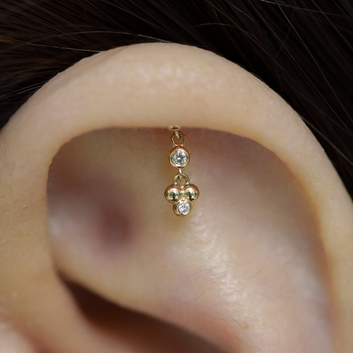 Threadless Piercing End Modern Mood Evelyn Threadless End – Piercing Day Studio