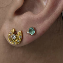 Load image into Gallery viewer, Oval Emerald Skye Threadless End - Limited Release