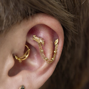 1976 YOTD Double Threadless End with Chain