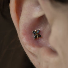 Load image into Gallery viewer, Lilliana - Black CZ Threadless End