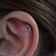 Load image into Gallery viewer, Arch - Annette Threadless End (Various Gems)