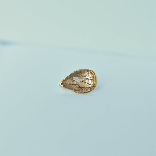 Pear Partial Bezel Threadless End - Limited Release