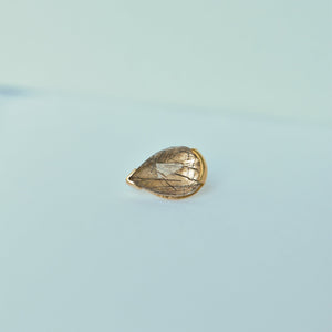 Pear Partial Bezel Threadless End - Limited Release