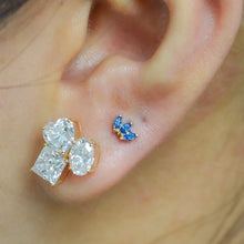 Load image into Gallery viewer, Triple Marquise Fan Threadless End (Various Colors)