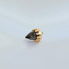 Load image into Gallery viewer, Cabochon Crown Bullet 14G/12G Threaded End
