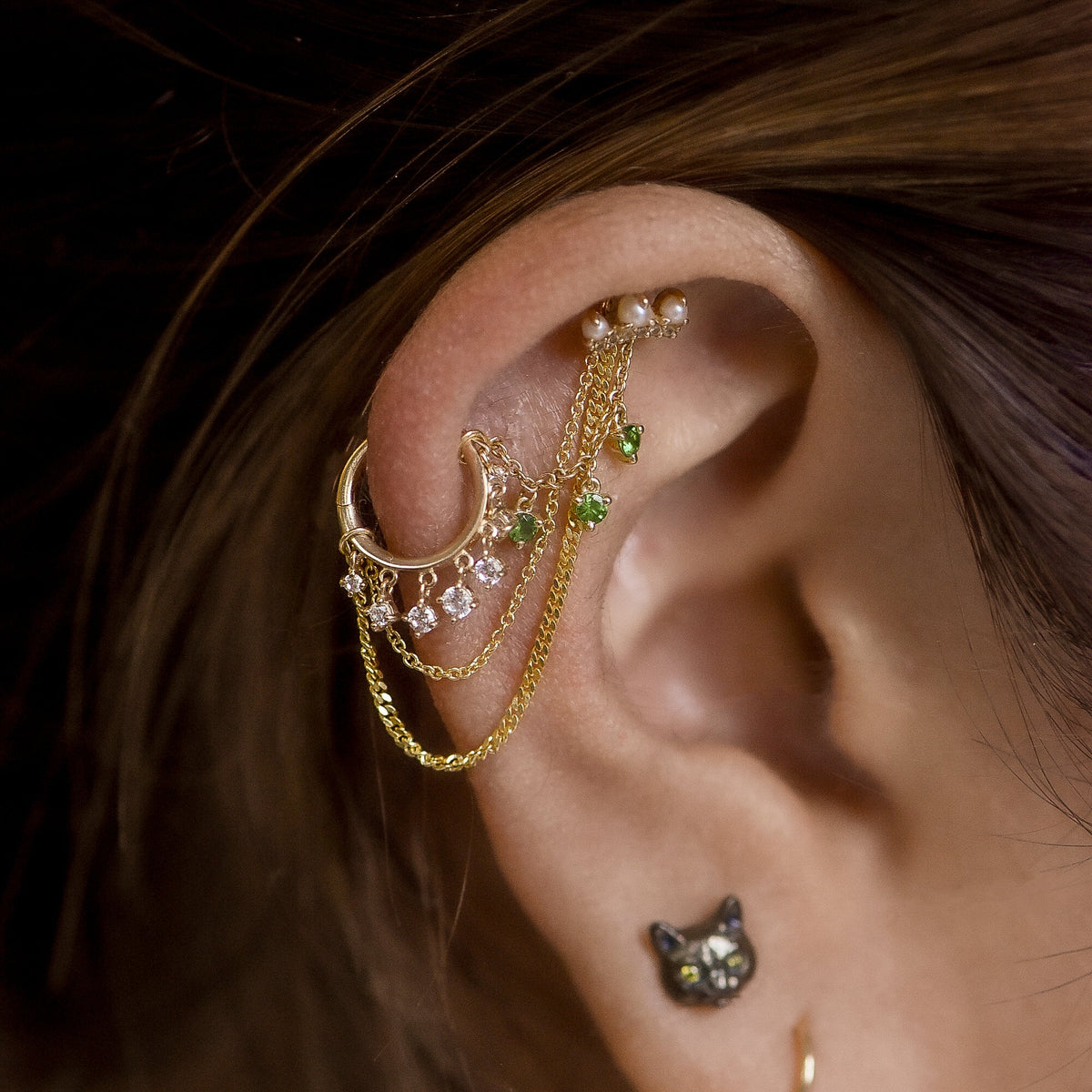 Piercing Pds Double Swag Chain – Piercing Day Studio