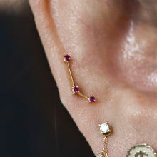 Load image into Gallery viewer, Astera 3 Faceted Gemstone Threadless End