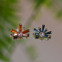 Load image into Gallery viewer, Half Supernova 14mm 16G/18G Threaded End (Various Stones)