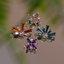 Load image into Gallery viewer, Half Supernova 14mm 16G/18G Threaded End (Various Stones)