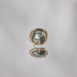 Vision Moss Agate Threadless End