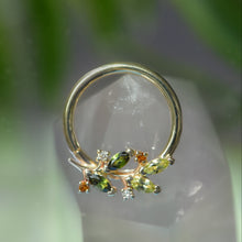 Load image into Gallery viewer, Bitter Sweet Seam Ring (Various Gems)