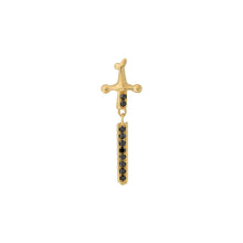 Load image into Gallery viewer, Needle Stoned with Diamonds Threadless End