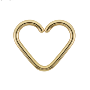 Gold Pure™ Heart Seam Ring