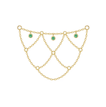 Load image into Gallery viewer, Ariel Chain (Option w/ Gem)