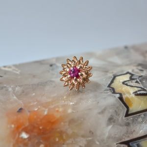 Dahlia Threadless End (Various Gems)