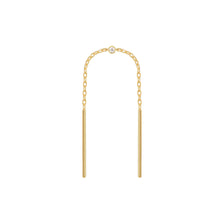 Load image into Gallery viewer, Chain with Diamond Bezel Threader