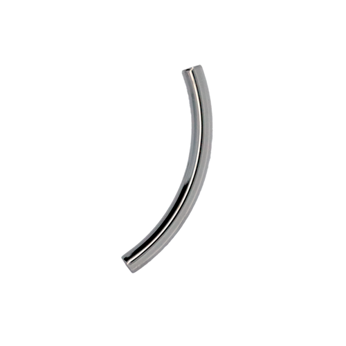 16G LeRoi Titanium Threaded Curved Barbell Post