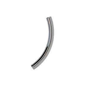 16G LeRoi Titanium Threaded Curved Barbell Post