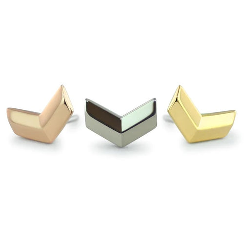 Chevron Threadless End